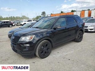 Ford Explorer 3.0 benzyna 2019r. (BRIDGETON)