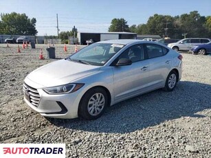 Hyundai Elantra 2.0 benzyna 2018r. (MEBANE)