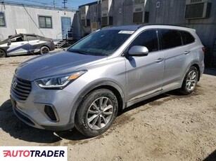 Hyundai Santa Fe 3.0 benzyna 2019r. (LOS ANGELES)