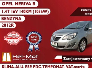 Opel Meriva II Mikrovan 1.4 Turbo ECOTEC 140KM 2012