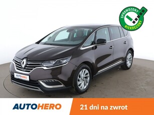 Renault Espace V 7 os. full LED< panorama, półskóra, navi, klima auto, kamery, hak