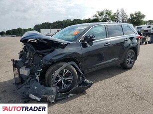 Toyota Highlander 3.0 benzyna 2018r. (HAM LAKE)