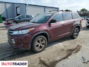 Toyota Highlander 3.0 benzyna 2018r. (TULSA)