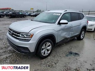 Volkswagen Atlas 3.0 benzyna 2019r. (CAHOKIA HEIGHTS)