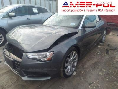 Audi A5 8T (2007-2016) 2014, 2.0L, Premium Plus, 4x4, uszkodzony przód