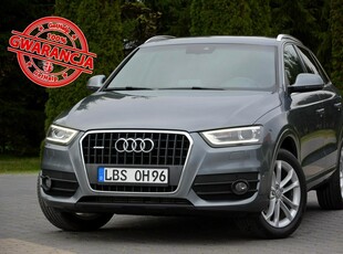 Audi Q3 I (8U) Quattro bi-xenon Led Skóry Navi Czarny Sufit Park Assit Bose 2XParkt