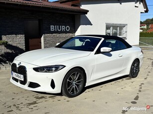 BMW Seria 4 420d Cabrio FV23% Gwarancja do 2028