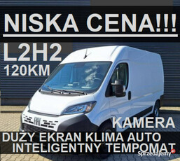 Fiat Ducato L2H2 120KM Po lifcie Kamera Duży Ekran Niska Cena Dost. od ręk…