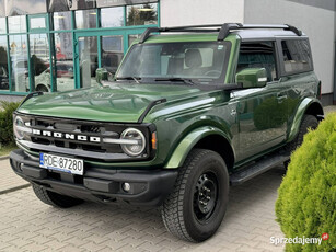 Ford Bronco 2.3 300 KM 4x4. Prawdziwie bezwypadkowy. Pełne wyposażenie. V …