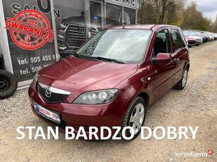 Mazda 2 1.4 Klima Alu El szyby ABS KS SErw BEz Rdzy Stan BDB BEzwypadk Opł…