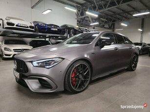 Mercedes CLA 45 AMG Salon PL. Gwarancja. Fotele AMG Performance Advanced. …