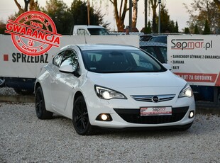 Opel Astra J GTC 1.4T 140KM 2012r. Climatronic XENON LED Skóra TEMPOMAT Alu