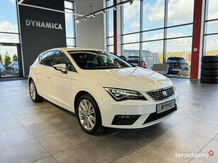 Seat Leon Xcellence 1.4TSI 150KM DSG 2018 r., salon PL, 12 m-cy gwarancji …