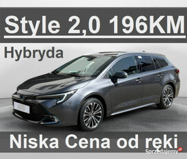 Toyota Corolla Style 2,0 196KM Kamera Super Niska Cena Dostępny od ręki 15…