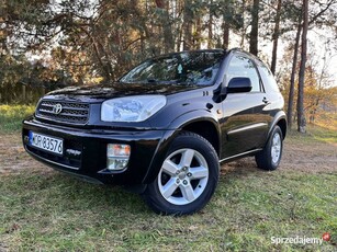 Toyota RAV4 4x4 2.0benz 150KM 195tys km 2002r klima skóra Alufelgi hak