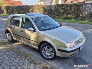 VW GOLF IV 1.4B ZAREJESTROWANY KLIMA ELEKTRYKA ALU 1WŁ STAN BDB