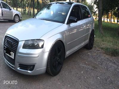 Audi a3 8p. Gwint, czarny dach, grill