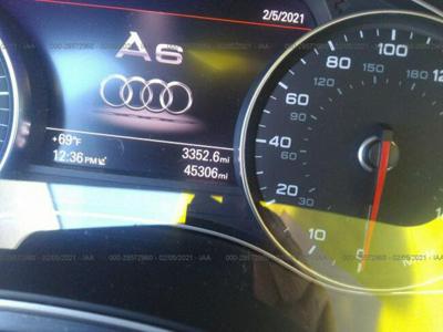 Audi A6 2016, 2.0L, 4x4, uszkodzony przód