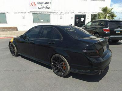 Mercedes C 63 AMG 2010, 6.3L, po kradzieży