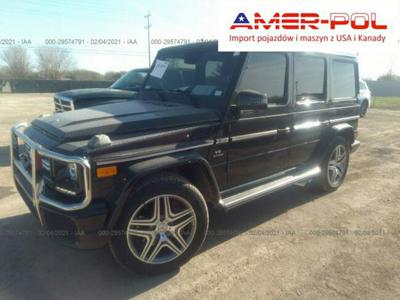 Mercedes G 63 AMG 2013, 5.5L, 4x4, uszkodzony bok