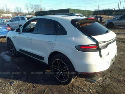 Porsche Macan 2020, 2.0L, 4x4, uszkodzony tył