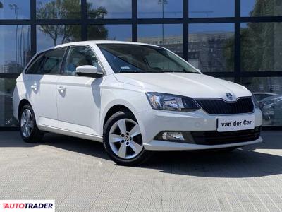 Skoda Fabia 1.0 benzyna + LPG 75 KM 2018r. (Warszawa)