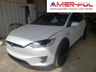 Tesla Model X bez wersji 2019, po gradobiciu