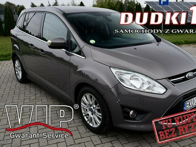 Ford Grand C-MAX 1,6tdci DUDKI11 Skóry,Tempomat,el.szyby.kredyt.Wspomaganie Parkowania,