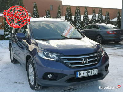 Honda CR-V 2014r, 2.0B 155KM, Tylko 107tyś km, 100% Bezwypa…