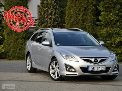 Mazda 6 II 2.2d(180KM)*Xenon*Led*Skóry*RVM*El.Fotele*Reling*Bose*2xPark*Alu18