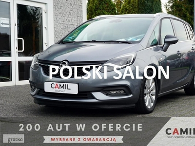 Opel Zafira Tourer, Automat, CDTi 170KM, Polski Salon, Zadbana, Rok Gwarancji,