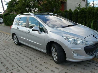 Peugeot 308 Automat/Benzyna/Szklany dach/2 kpl. kół/Tempomat/Klimatronik/GSM