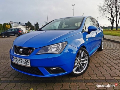 Seat Ibiza FR 1,4 benzyna+lpg gaz klima nawigacja serwisowan