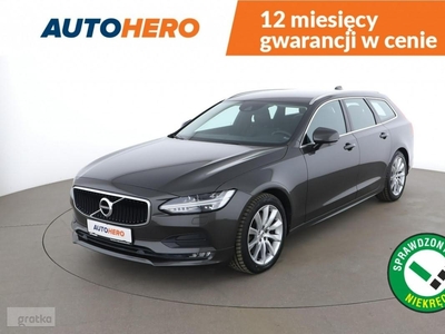 Volvo V90 II 2.0T4 8AT Momentum PRO Tempomat Skóra Grzana Kanapa Fotele Park Assi