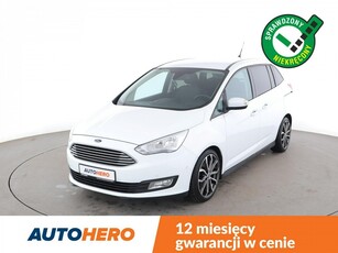 Ford C-MAX III navi klima auto czujniki parkowania grzane fotele i kierownica