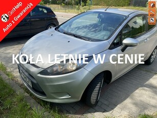 Ford Fiesta VII Benzyna, 2 kpl. kół, Isofix, klimatyzacja ok, Aux, nowe hamulce