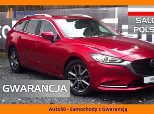 Mazda 6 III 2.0 165KM Automat SALON POLSKA Kamery 360 Aktywny tempomat Head Up FV