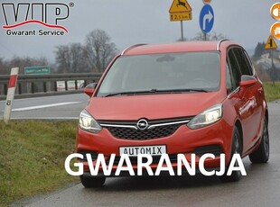 Opel Zafira 1.4Turbo automat doinwestowany 7 osobowy gwarancja przebiegu nawigac