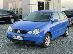 Volkswagen Polo IV 1.9 SDi 64KM 2004r, tempomat, klimatyzacja