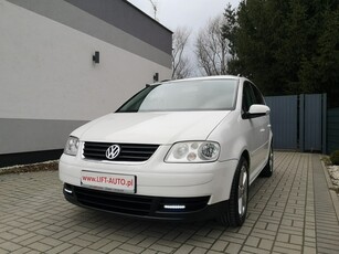 Volkswagen Touran I 2.0 TD 136KM Klima Tempomat Alu Led Podgrz. fotele C. Cofania