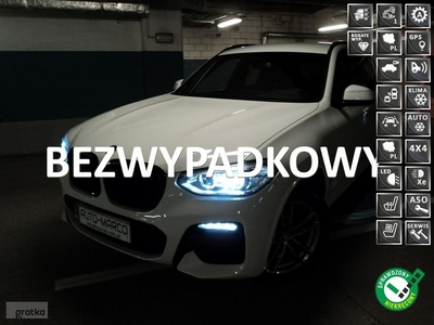BMW X3 G01 SALON POLSKA GWARANCJA,BEZWYPADKOWY benzyna DELUX