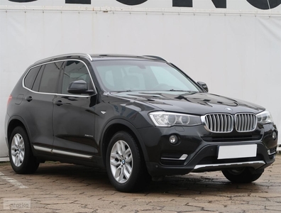 BMW X3 II (F25) , Salon Polska, 187 KM, Automat, VAT 23%, Skóra, Navi, Xenon,