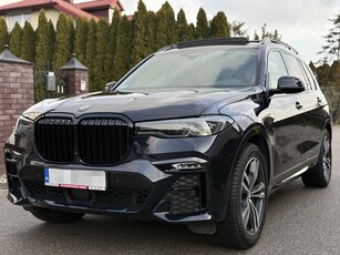 BMW X7 1WŁ ASO Salon PL FV23% Kamera360 Skrętna Oś Panorama 7 osób ACC Martwe Pol