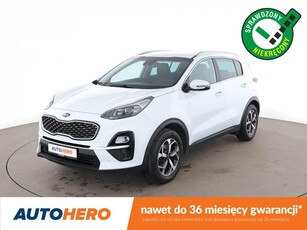 Kia Sportage IV Zestaw głośnomówiący, podgrzewane fotele przód, navigacja, kamera c