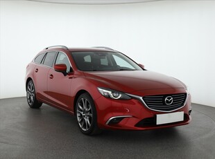 Mazda 6 III , Salon Polska, Serwis ASO, Skóra, Navi, Klimatronic,