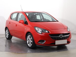 Opel Corsa E , Salon Polska, Klima, Tempomat, Parktronic