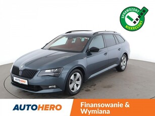 Skoda Superb III 4x4 automat bi-xenon LED skóra/alcantara panorama grzane fotele