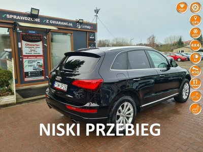 Audi Q5 / 2.0 benzyna 4x4 /Automat /Ksenon /Skóry /Szyberdach /Niski Przebieg