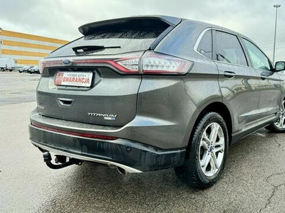 Ford EDGE 2.0 TURBO+gaz 245KM 4x4 Titanium skóry navi kamera 1 wł 1 rok gwaran