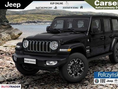 Jeep Wrangler 2.0 benzyna 272 KM 2024r. (Warszawa)